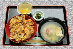 ごんぐりかき揚げ丼
